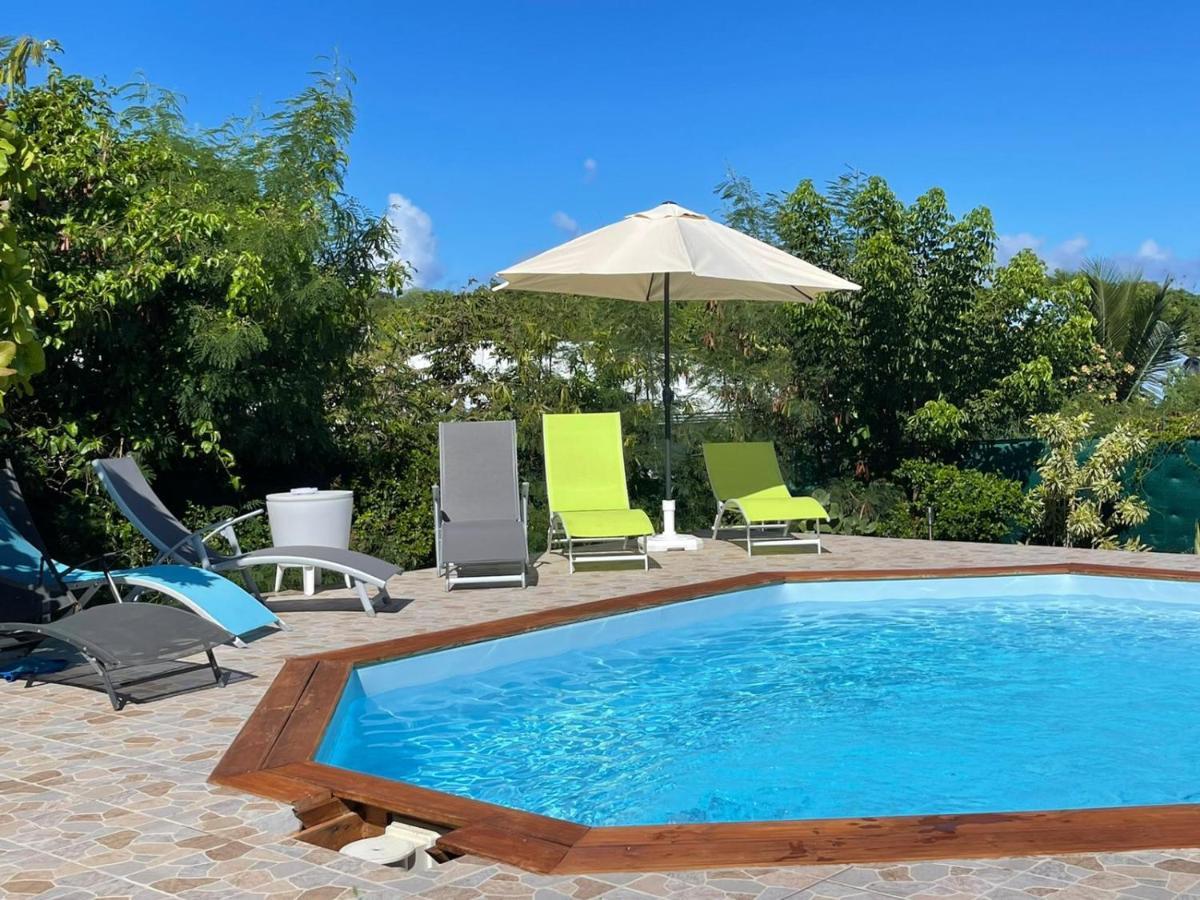 La Villa Les Palmiers Simplicite Convivialite سانت فرانسوا المظهر الخارجي الصورة